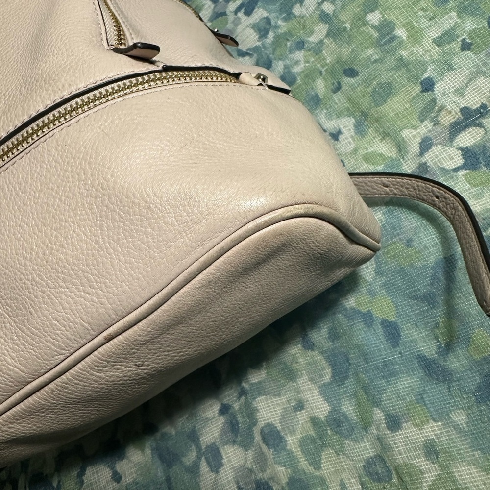Michael Kors Rhea Pebbled Leather Small Backback - Picture 5 of 15